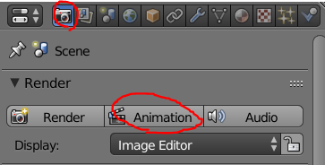 Blender Animation レンダリング
